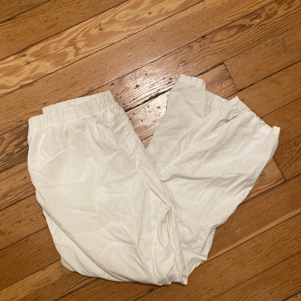 White Linen Pants